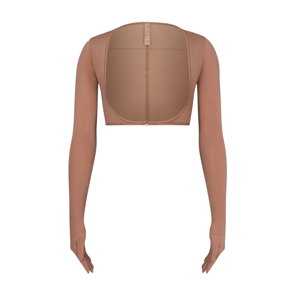 Skims JELLY SHEER SHOULDER SLEEVE Top Abrikoos | 81TGSFOCP