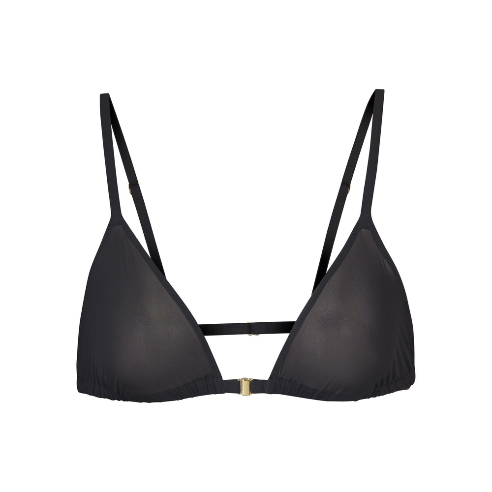 Skims JELLY SHEER TRIANGLE Bralette Zwart | 90LXOFDZC