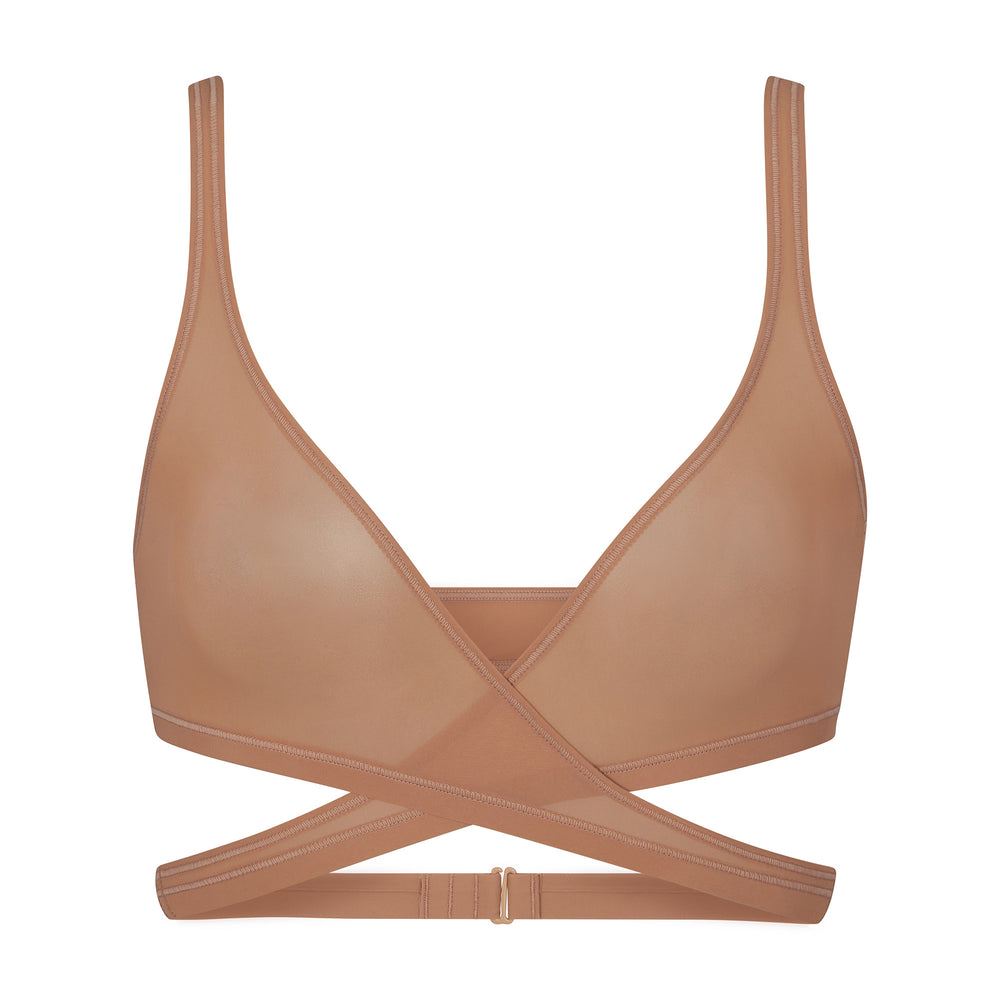Skims JELLY SHEER WRAP Bralette Abrikoos | 47KHMPUGN