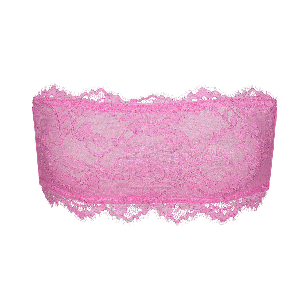 Skims LACE Bandeau Top Roze | 34JNIKHDV