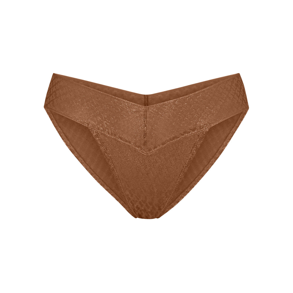 Skims LOGO MESH FOIL CHEEKY Brief Bruin | 27UDYMHOW