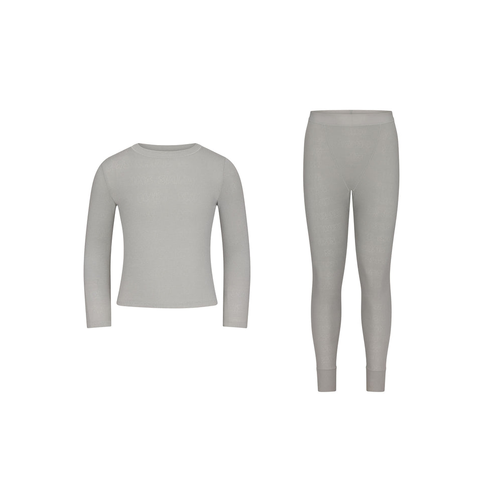Skims LOGO POINTELLE SET Kinderen Lichtgrijs | 67NHYGSZW