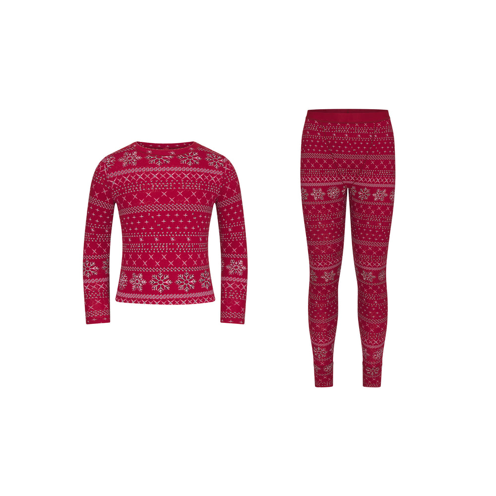 Skims LOGO POINTELLE SET Kinderen Rood | 89GMQVRBE