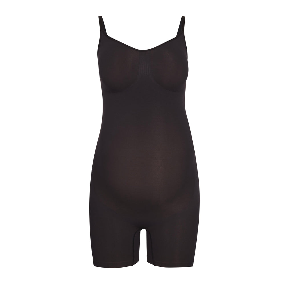 Skims MATERNITY SCULPTING BODYSUIT MID THIGH Maternity Shapewear Zwart | 91WFKYRGA