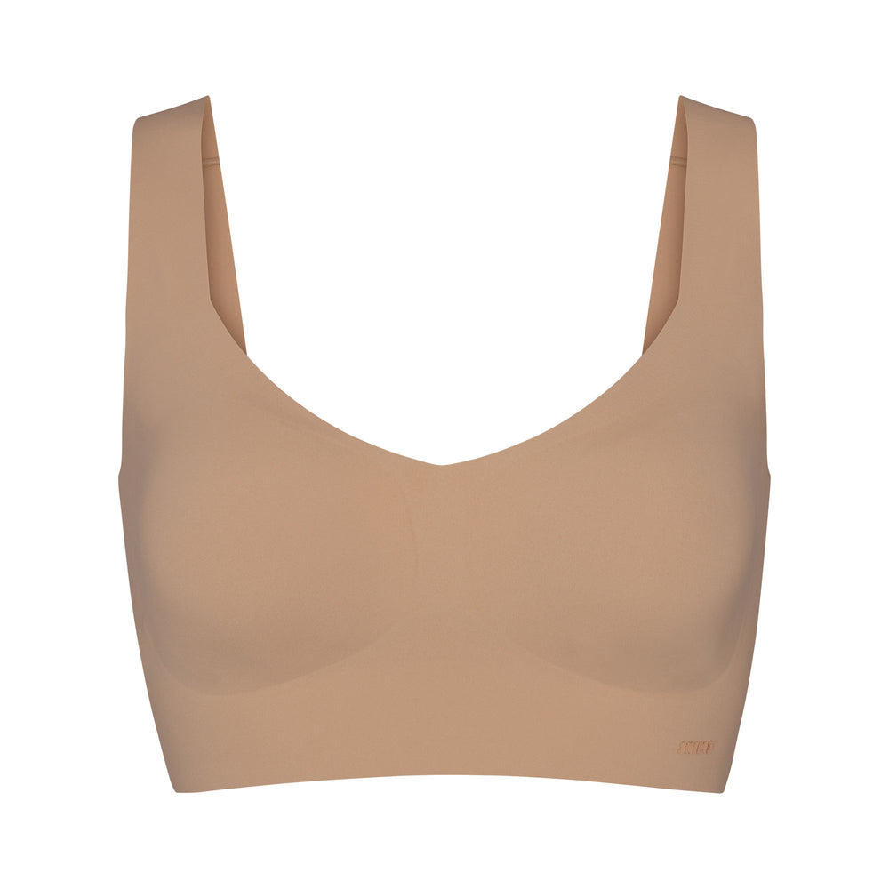 Skims NAKED TANK Plunge Bra Beige | 42RNKCLBY