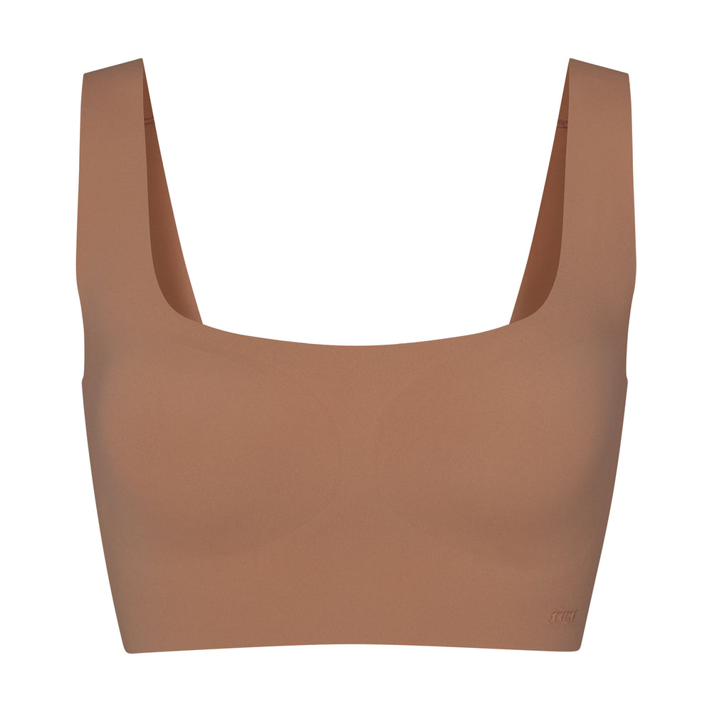 Skims NAKED TANK Scoop Neck Bra Abrikoos | 50YLQIAWK