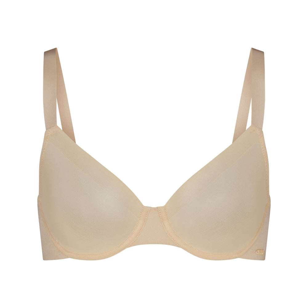 Skims NO SHOW MOLDED UNLINED Demi Bra Bruin | 43FMYZHIG