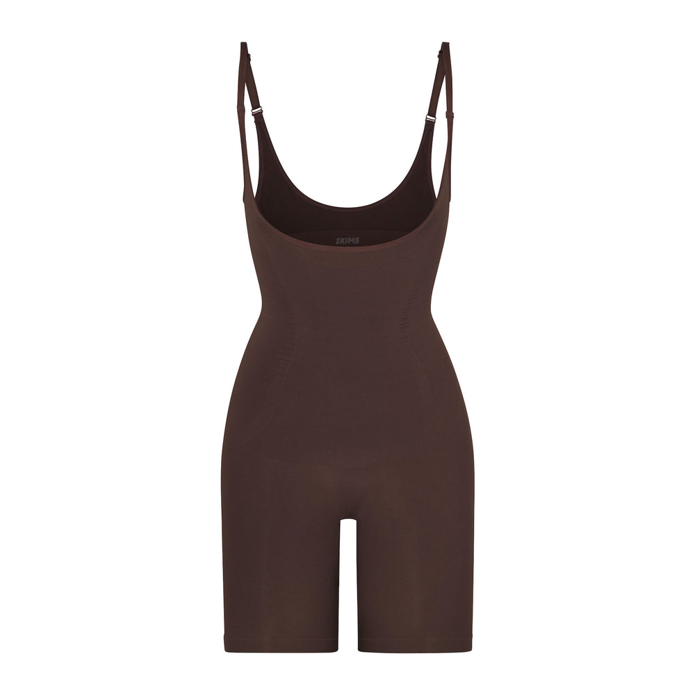 Skims OPEN BUST BODYSUIT W. OPEN GUSSET Bodysuit Chocola | 13HSUKQTO