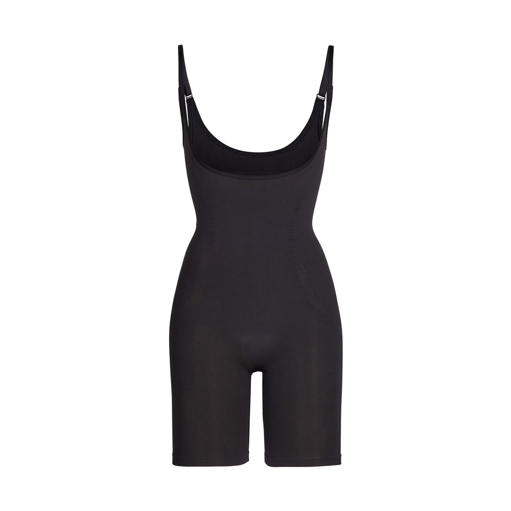Skims OPEN BUST BODYSUIT W. OPEN GUSSET Bodysuit Zwart | 57HOBYDZE