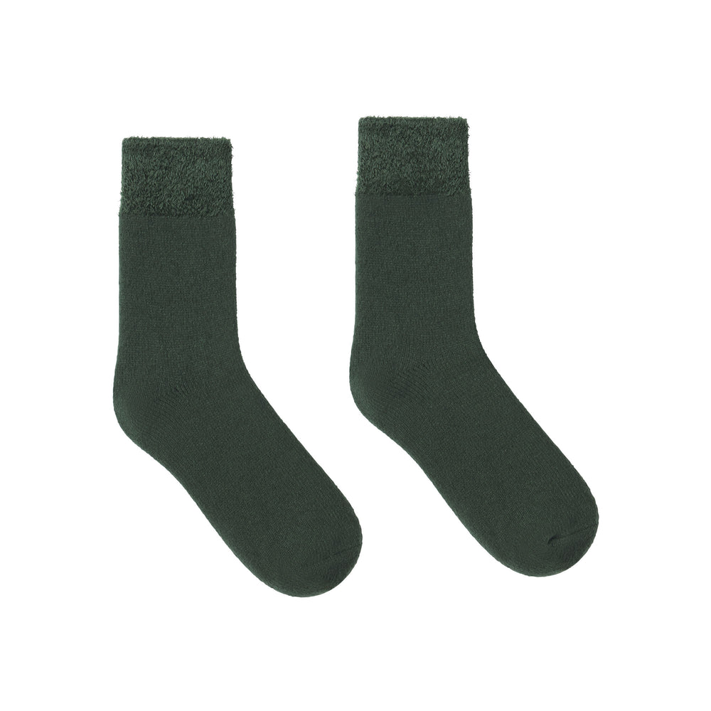 Skims PLUSH Sokken Groen | 95ADTYXVS