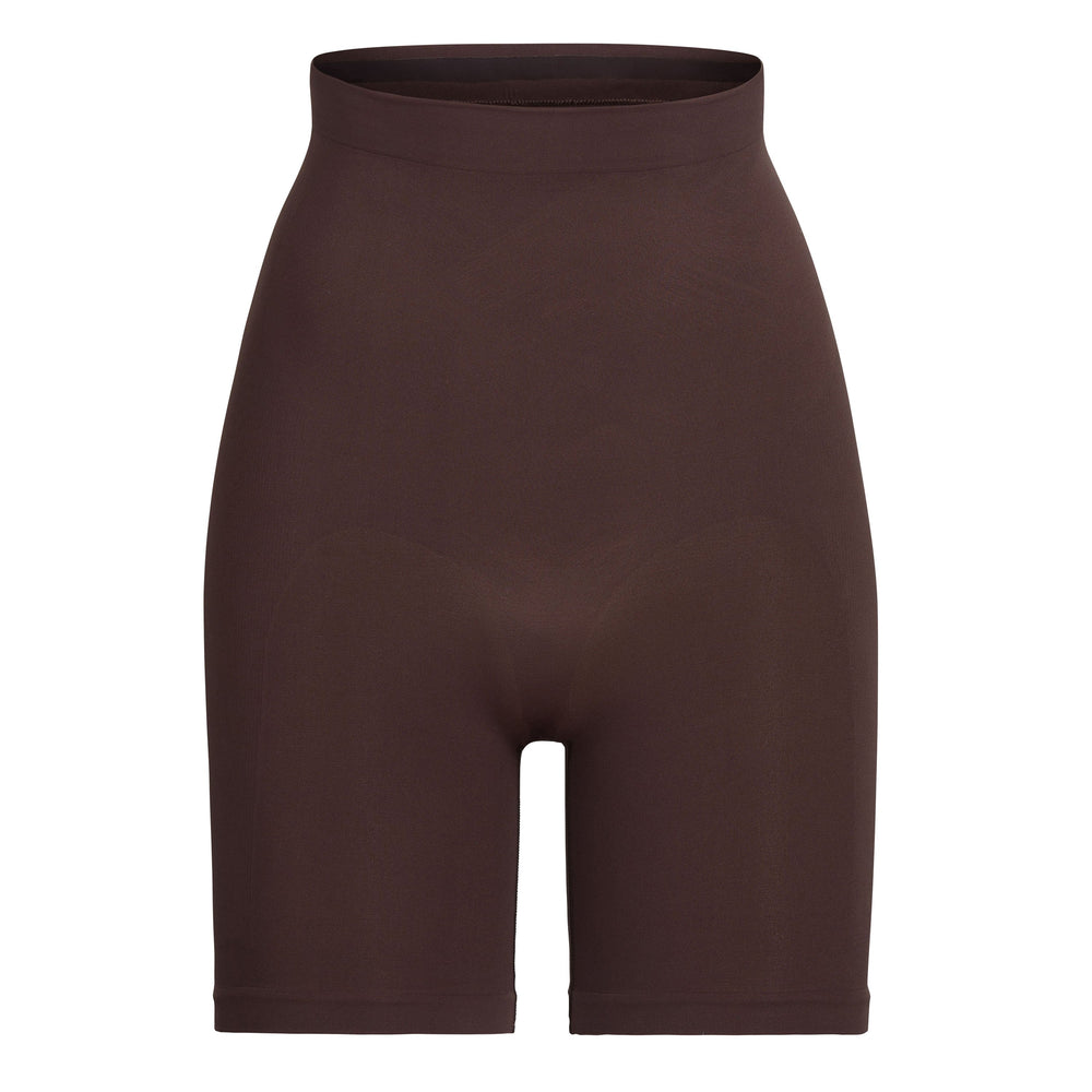 Skims SCULPTING ABOVE THE KNEE Korte Broek Chocola | 31XYGSPJA