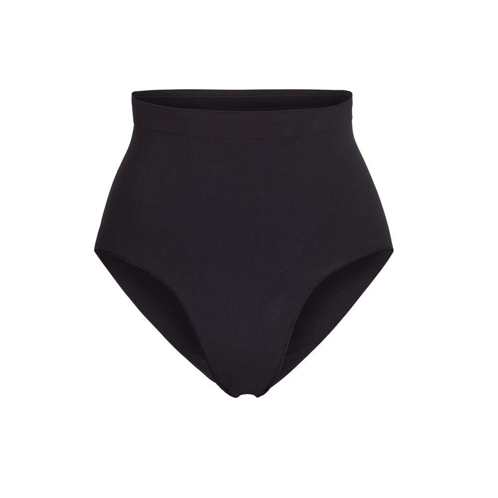 Skims SCULPTING MID WAIST Brief Zwart | 54RHAETNV