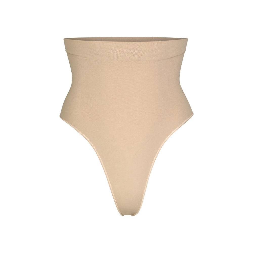 Skims SCULPTING MID WAIST Thong Beige | 24CEKSOBF