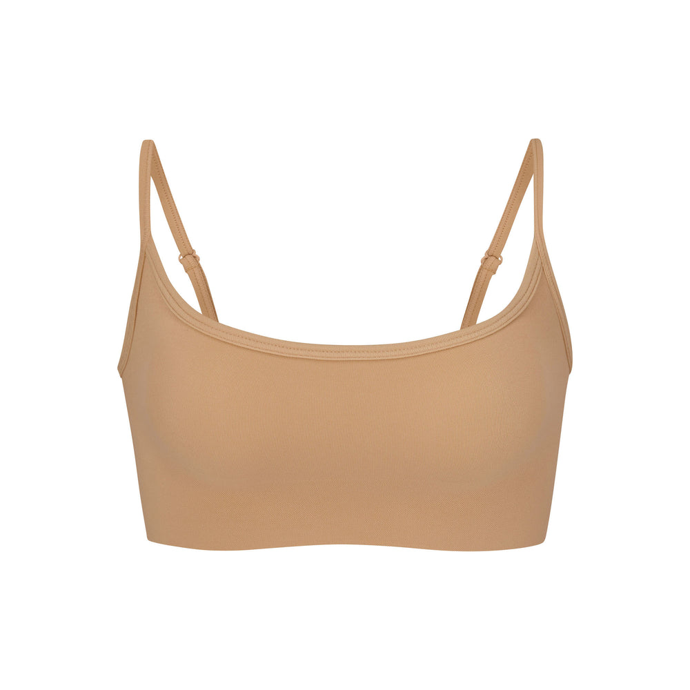 Skims SCULPTING SCOOP NECK Bralette Beige | 04QTRMJIU