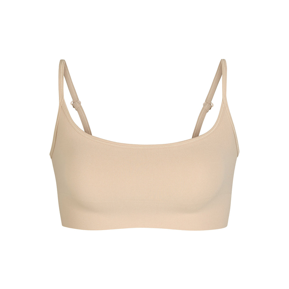 Skims SCULPTING SCOOP NECK Bralette Beige | 27CKWBSFR