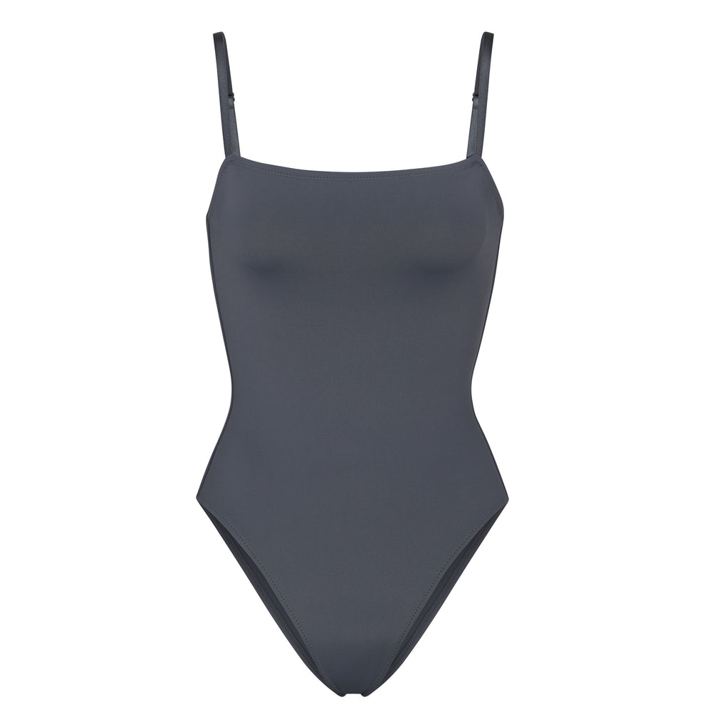 Skims SHAPING SWIM CAMI One Piece Diepgrijs | 07UHNYLOA