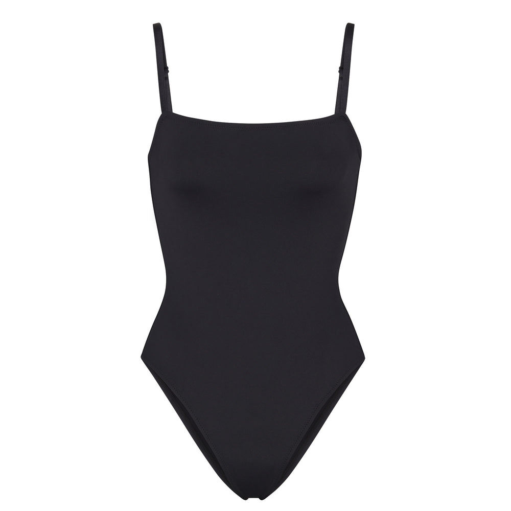 Skims SHAPING SWIM CAMI One Piece Zwart | 51DBLUIKT