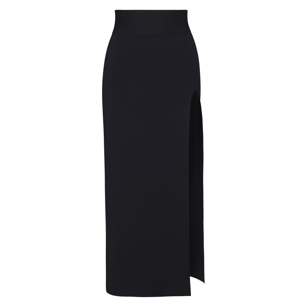 Skims SHAPING SWIM LONG SKIRT Cover-ups Zwart | 25EMXVGNW