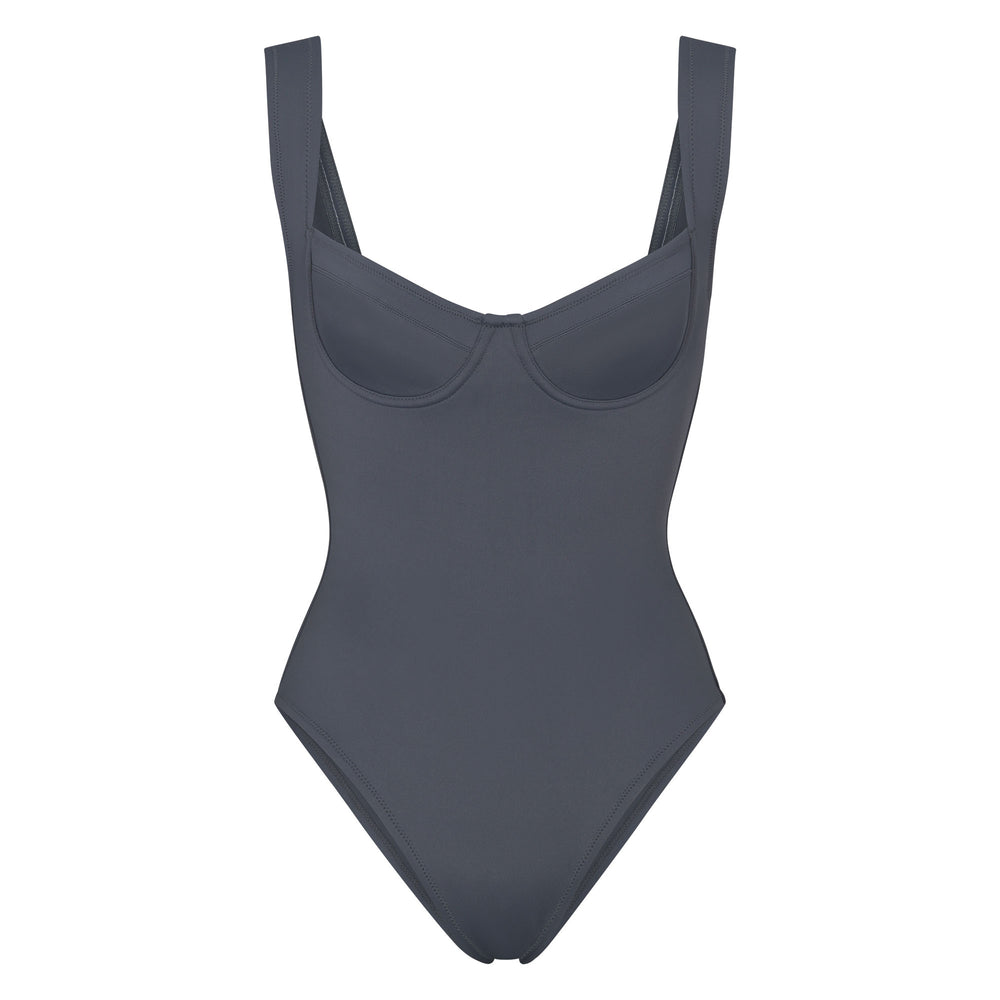 Skims SHAPING SWIM UNDERWIRE One Piece Diepgrijs | 36IUXKDTQ