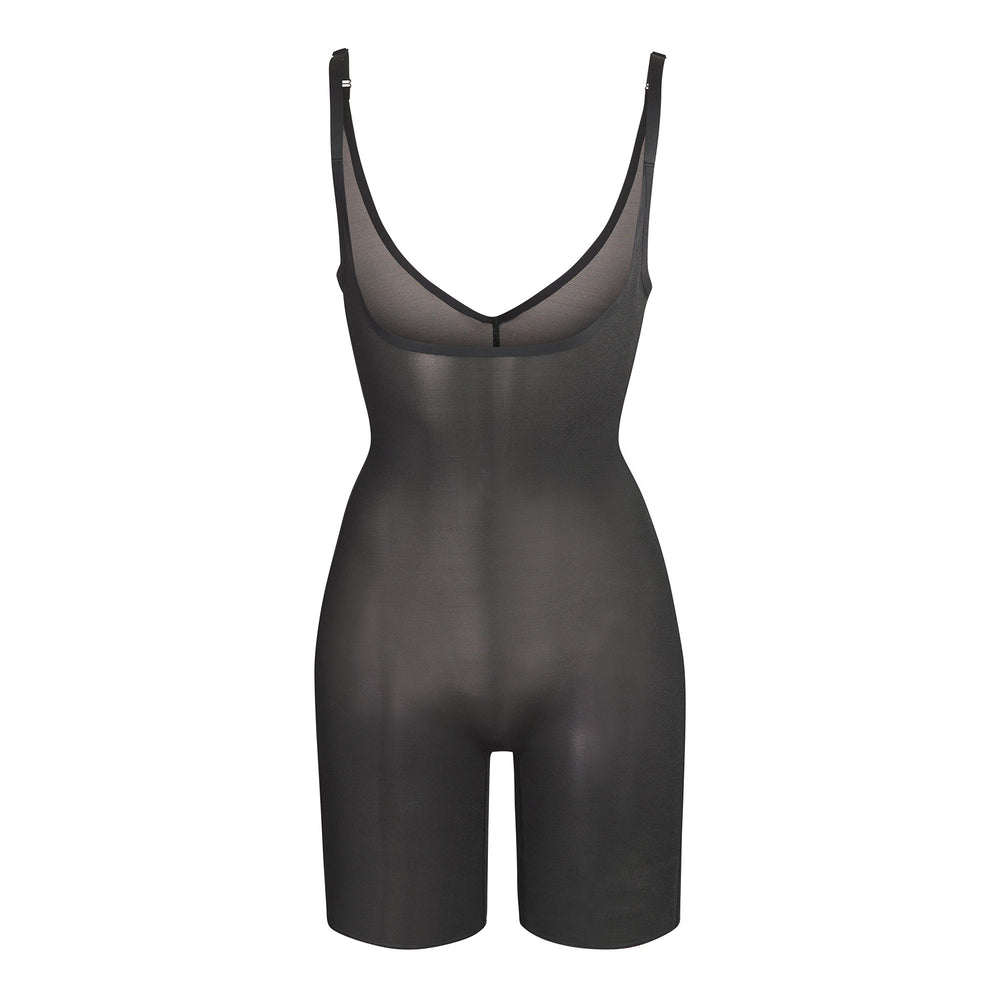 Skims SHEER SCULPT OPEN BUST Bodysuit Zwart | 41PSGZILO