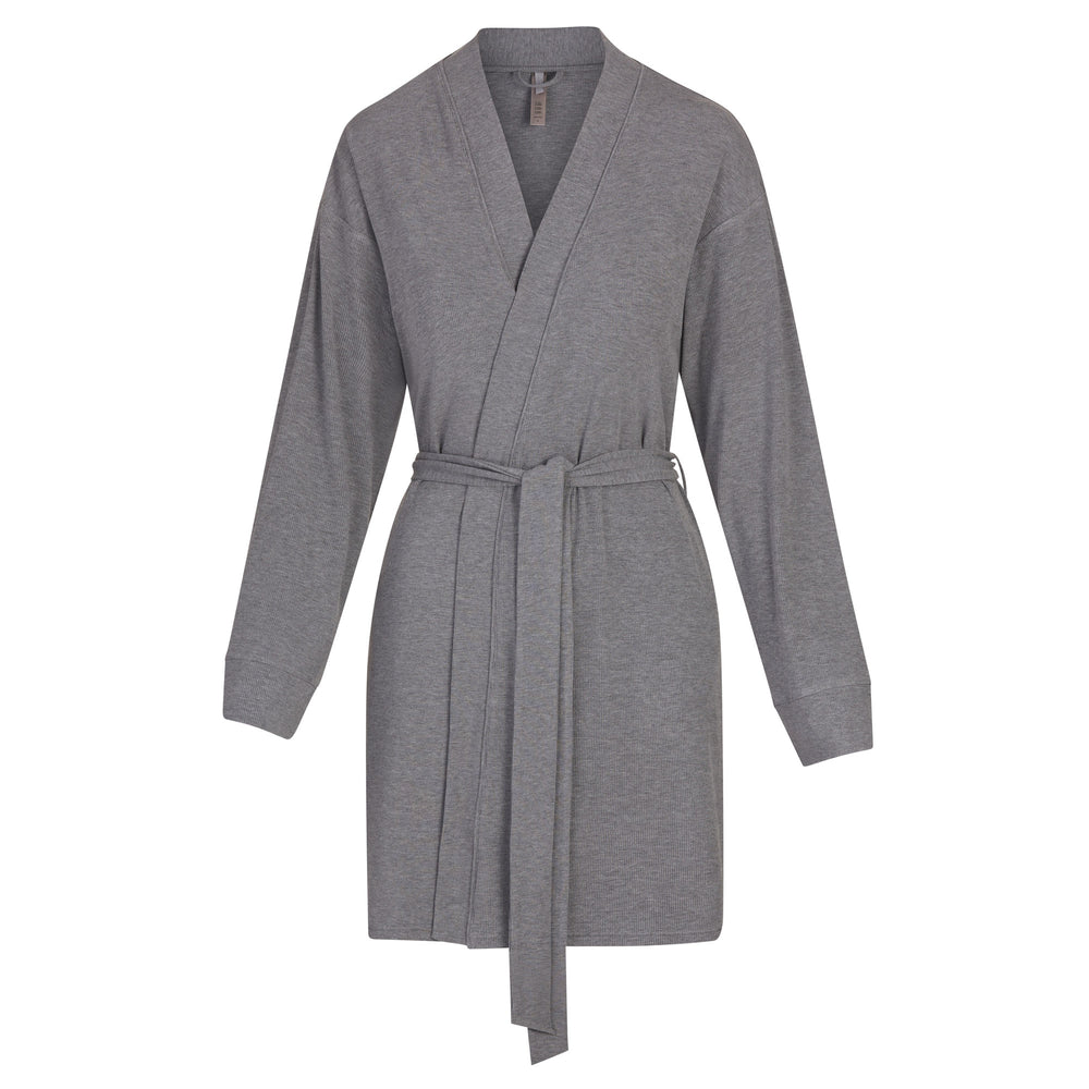 Skims SOFT LOUNGE Badjas Grijs | 21PUFKQMT