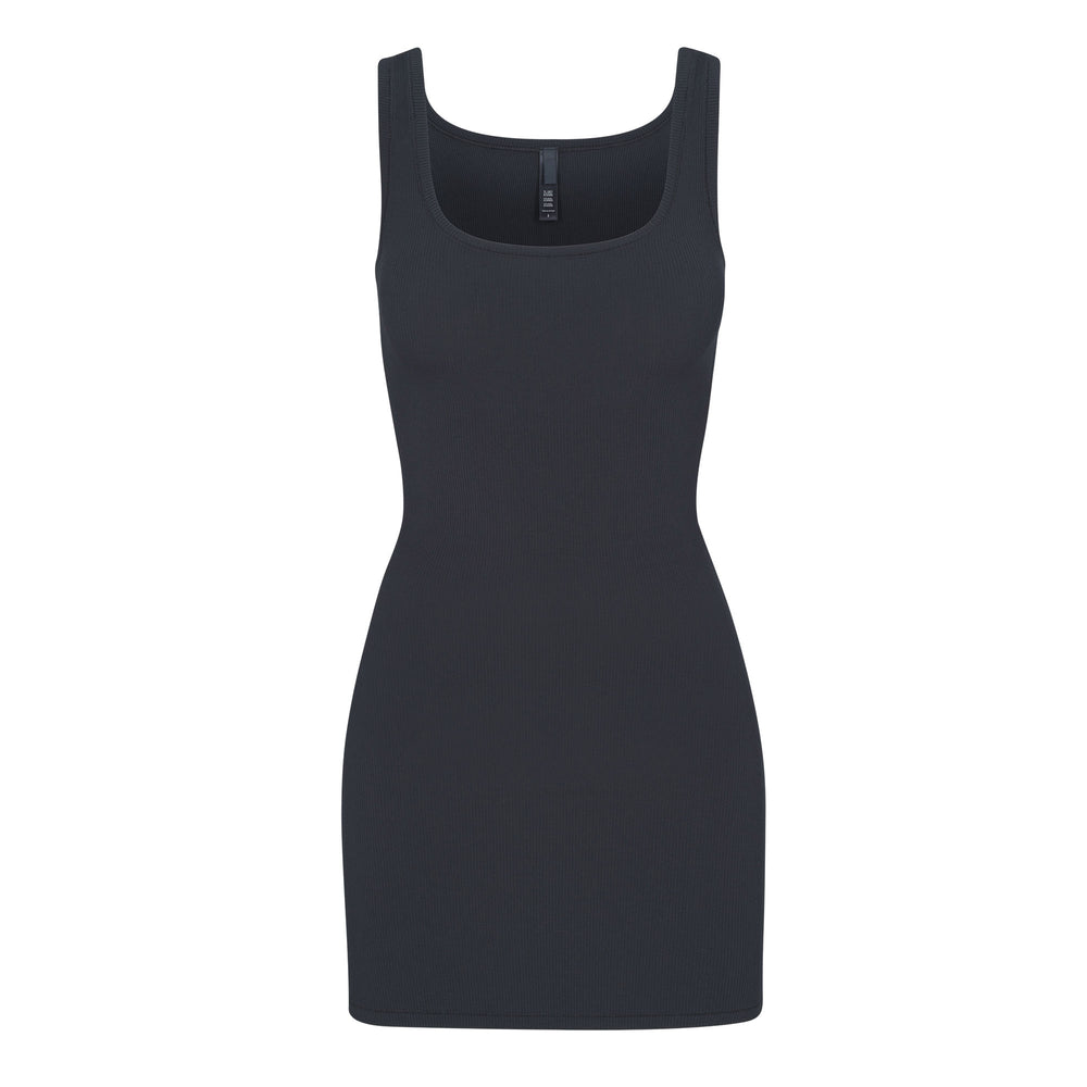 Skims SOFT LOUNGE MINI Jurk Diepgrijs | 32UBIRACL