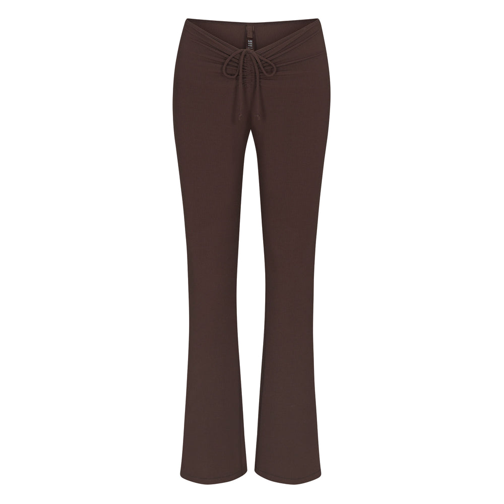Skims SOFT LOUNGE RUCHED Broek Chocola | 67BXTFJYD
