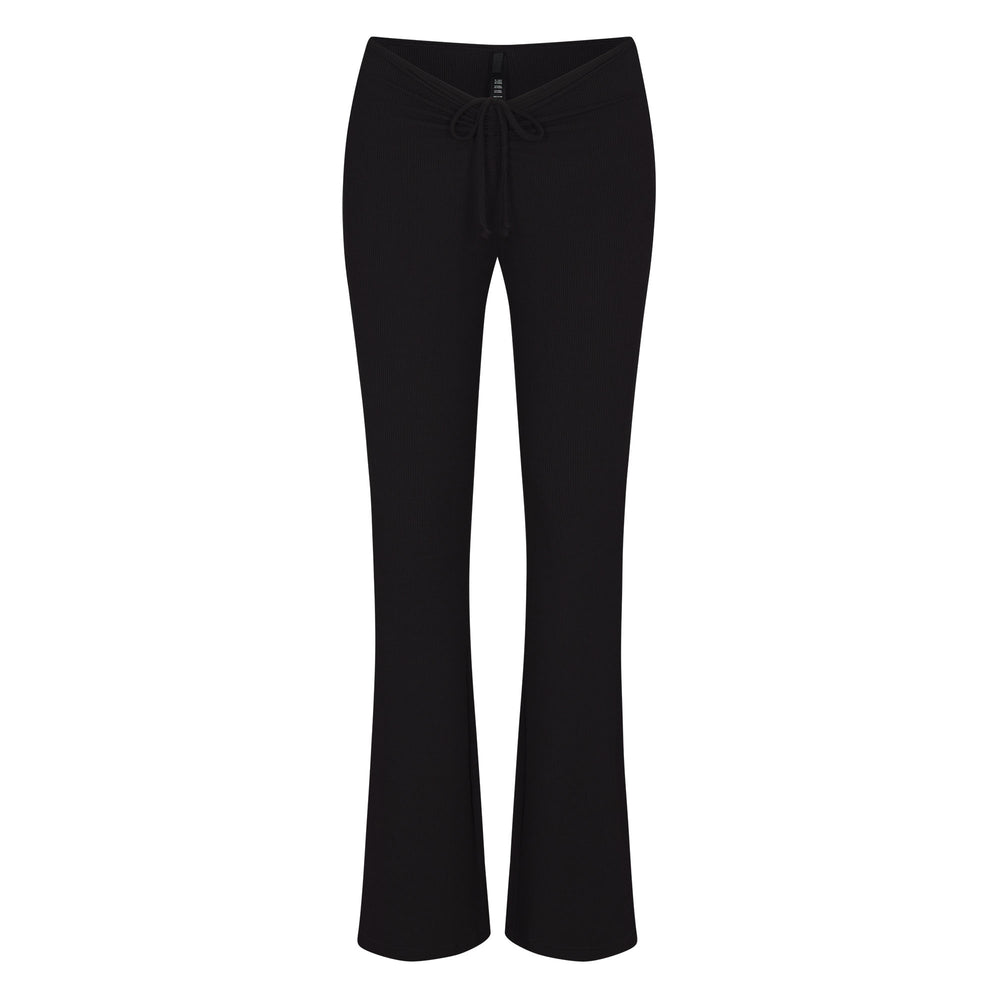 Skims SOFT LOUNGE RUCHED Broek Zwart | 43KRDQJET