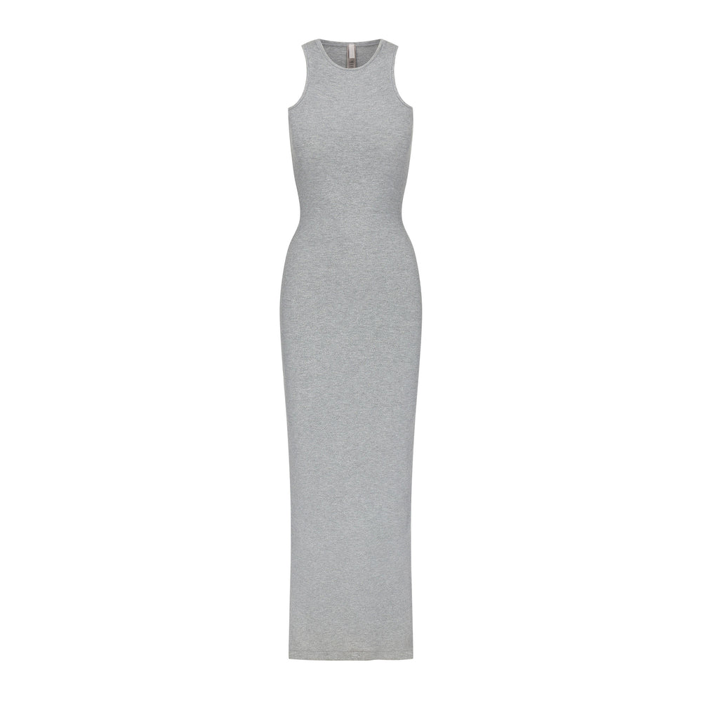Skims SOFT LOUNGE SHIMMER RACERBACK Jurk Grijs | 50IGDCTLO