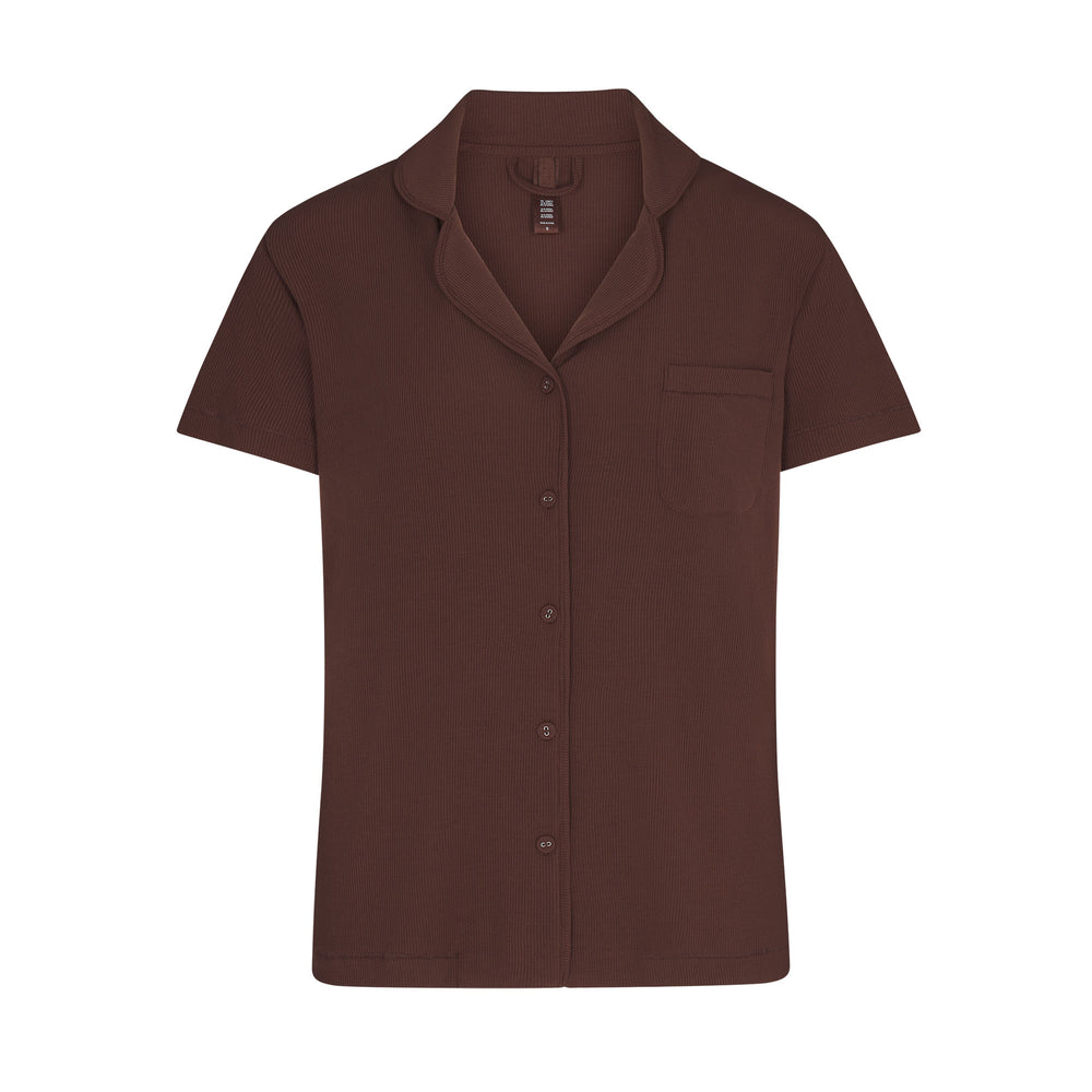 Skims SOFT LOUNGE SHORT Sleep Set Chocola | 70NWQVRYJ