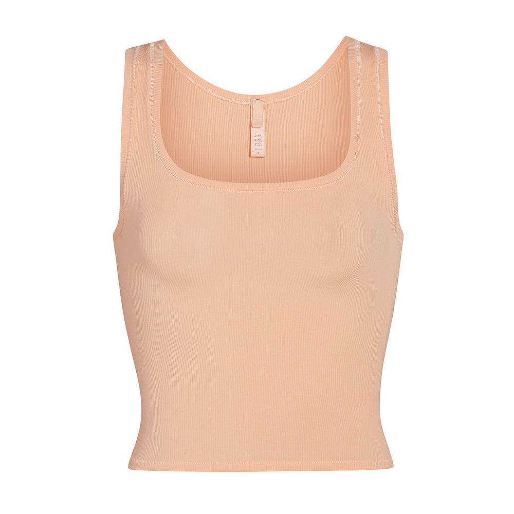 Skims SOFT LOUNGE Tank Oranje | 61BDCMQOG