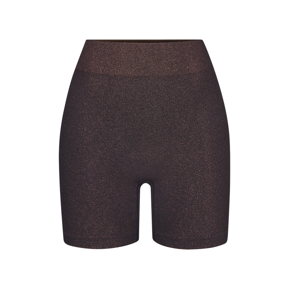Skims SOFT SMOOTHING SHINE Korte Broek Zwart | 78CKLWGSH