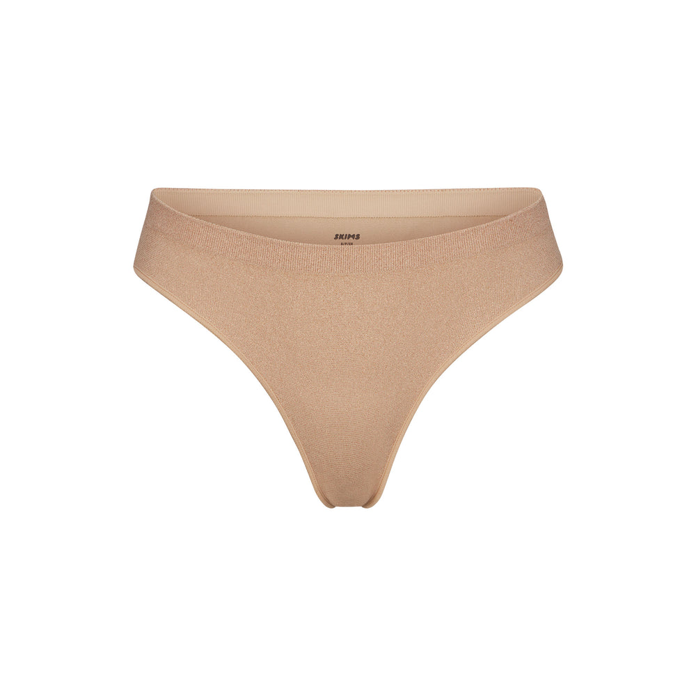 Skims SOFT SMOOTHING SHINE Thong Beige | 92SFPOMNJ