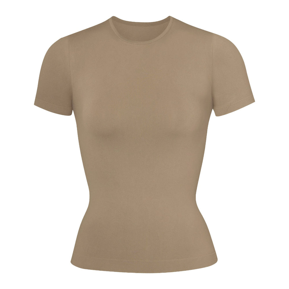 Skims SOFT SMOOTHING T-shirt Abrikoos | 51KXWDQAG