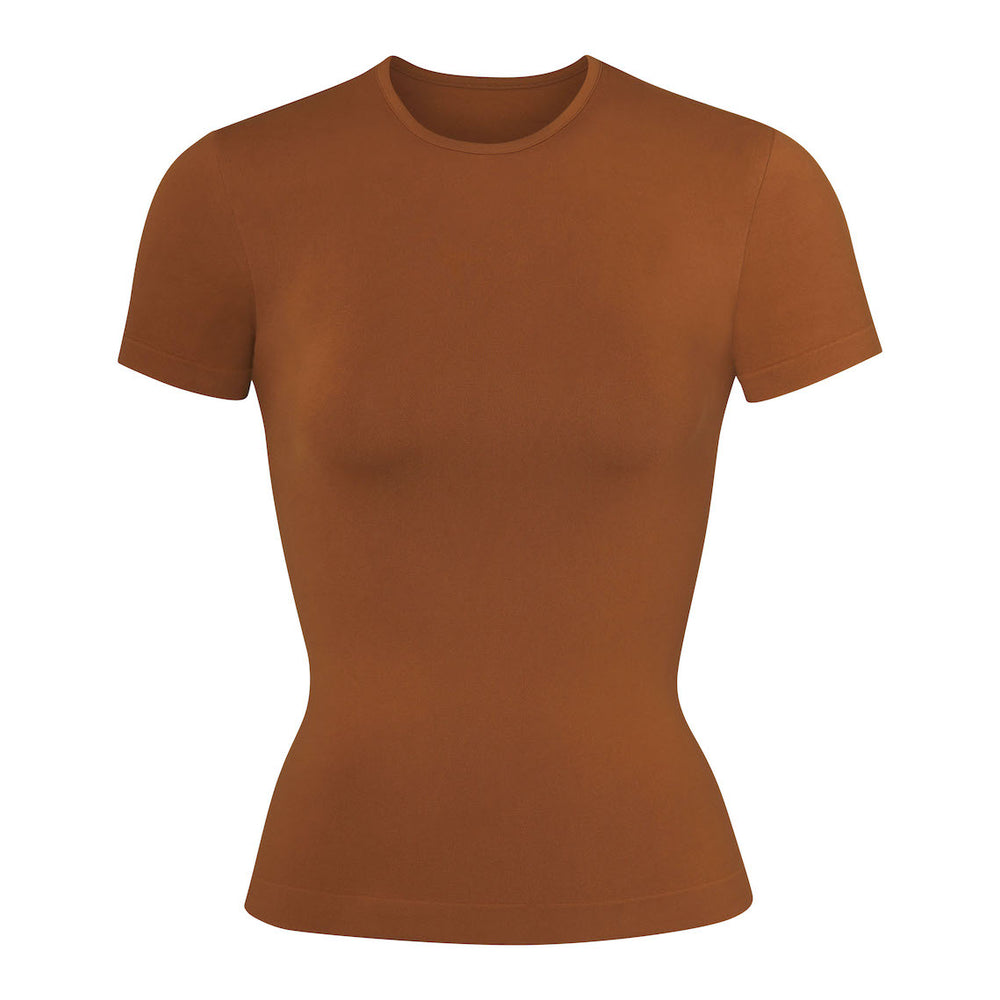 Skims SOFT SMOOTHING T-shirt Koper | 79TABDVIK