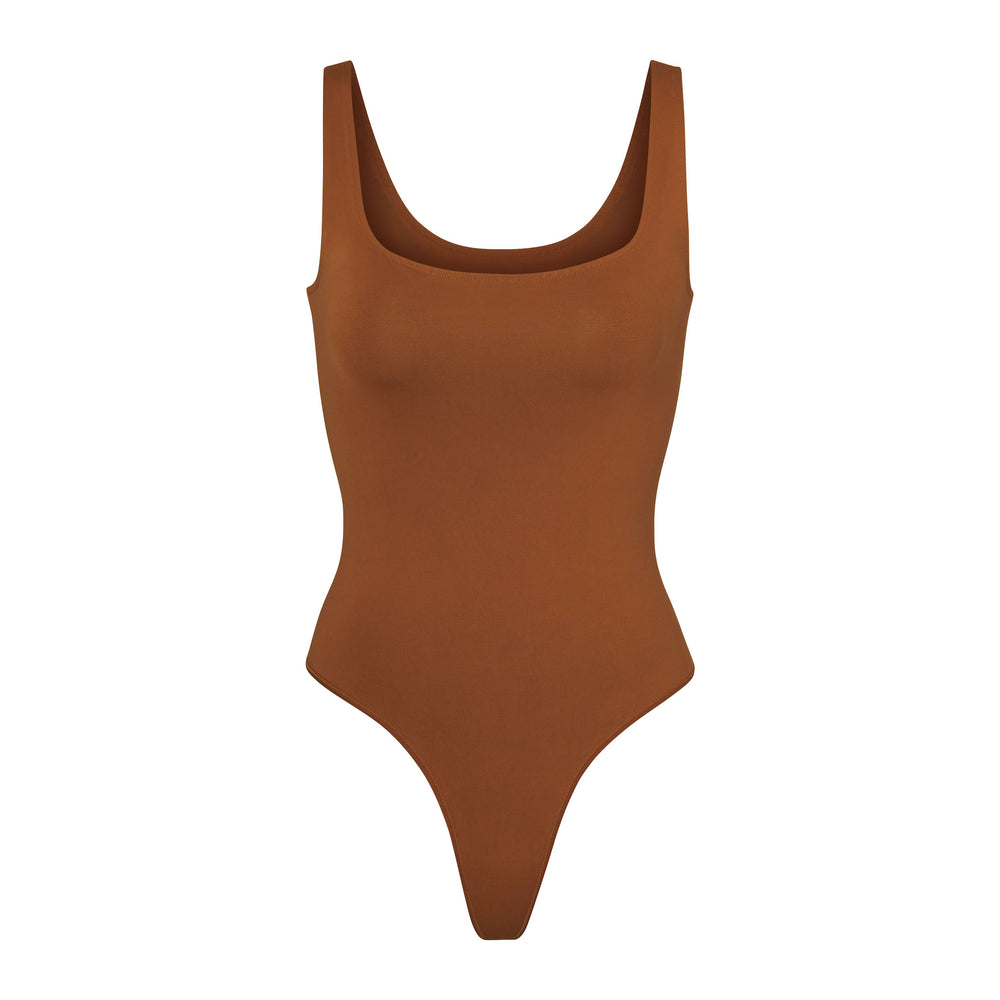 Skims SOFT SMOOTHING Thong Bodysuit Koper | 81DWLTNQI