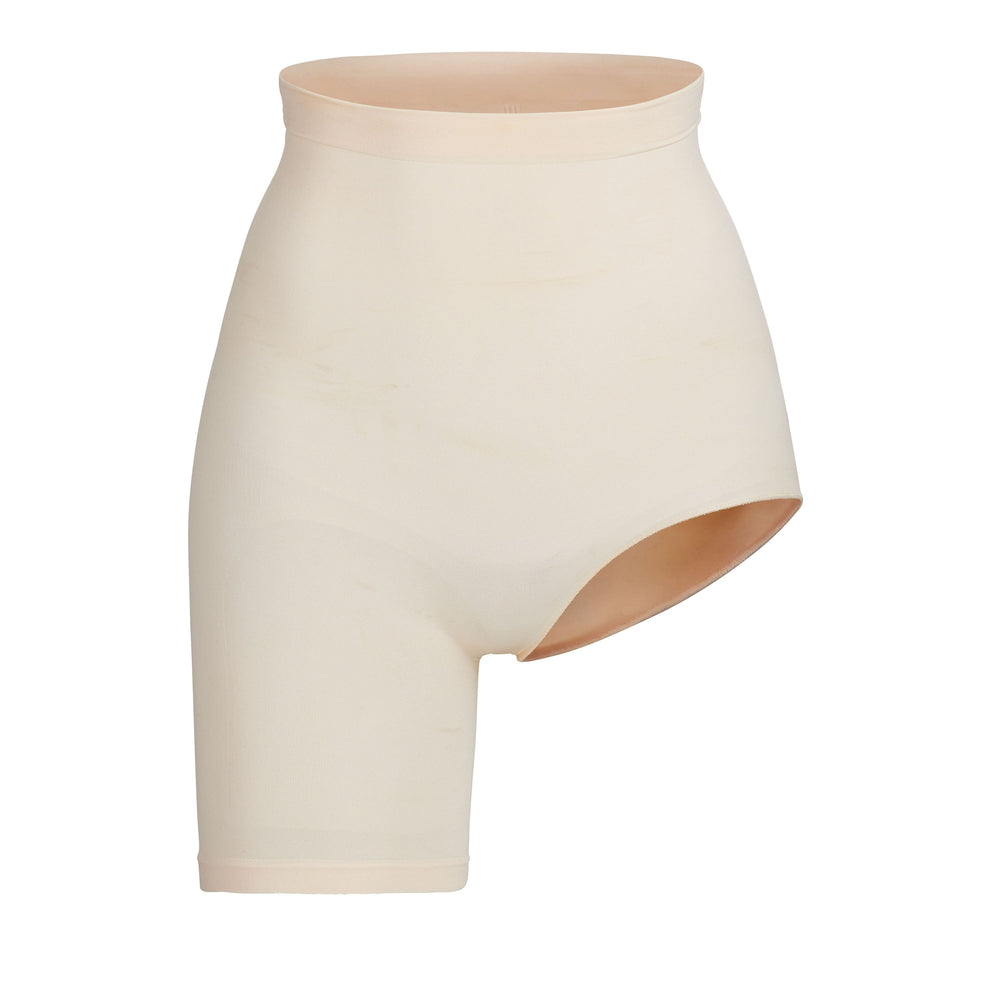 Skims SOLUTION SHORT #1 One Leg Shapewear Bruin | 27OSKFXIV