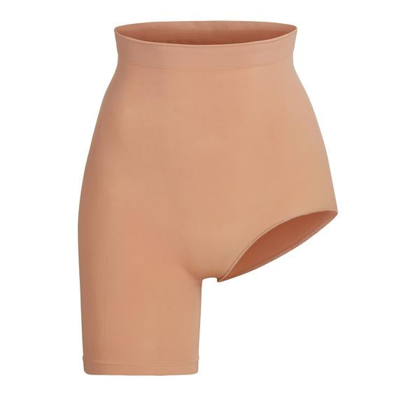 Skims SOLUTION SHORT #1 One Leg Shapewear Beige | 62FGVXASQ