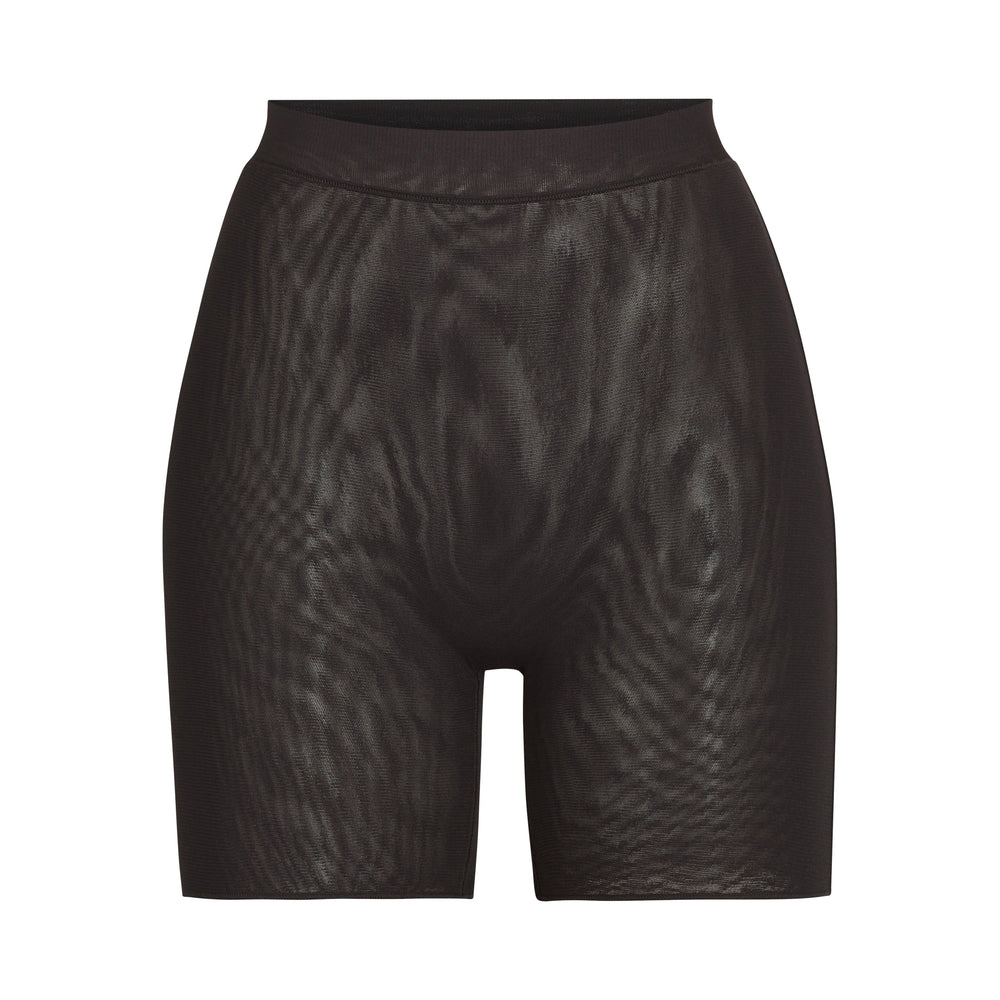 Skims SUMMER MESH Korte Broek Zwart | 63MJIAXCQ