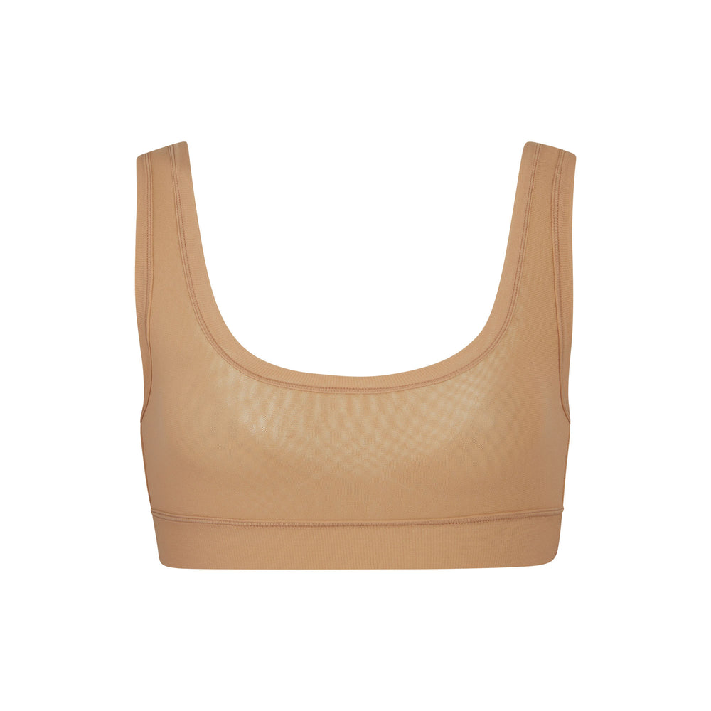 Skims SUMMER MESH SCOOP Bralette Beige | 69RVPLTJS