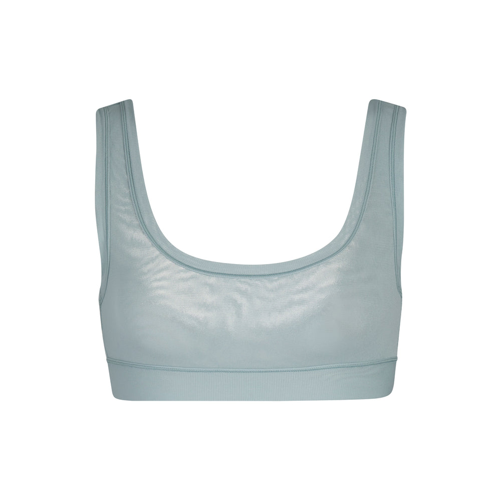 Skims SUMMER MESH SCOOP Bralette Blauw | 31BZHWXTR