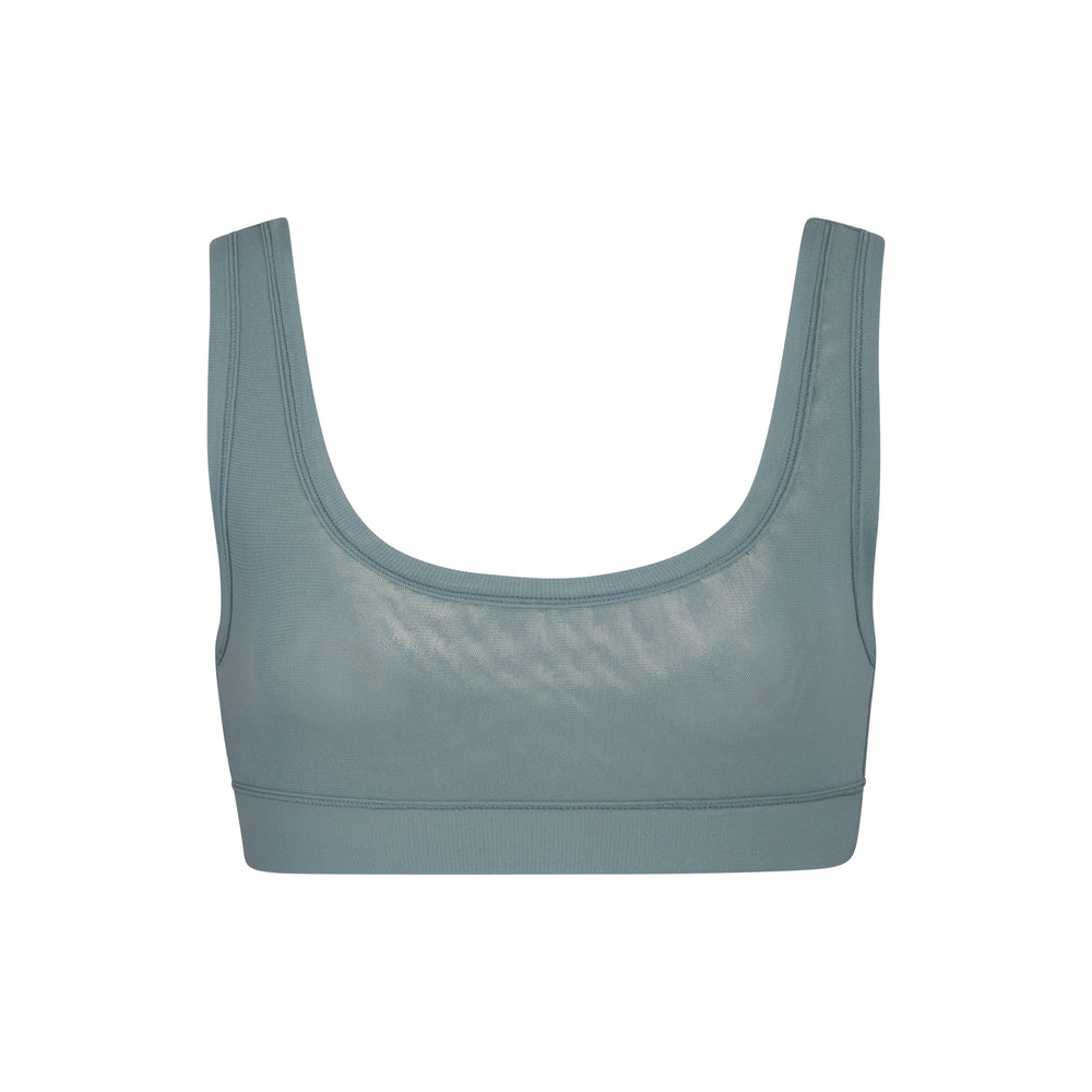 Skims SUMMER MESH SCOOP Bralette Blauw | 86JMSLPIG