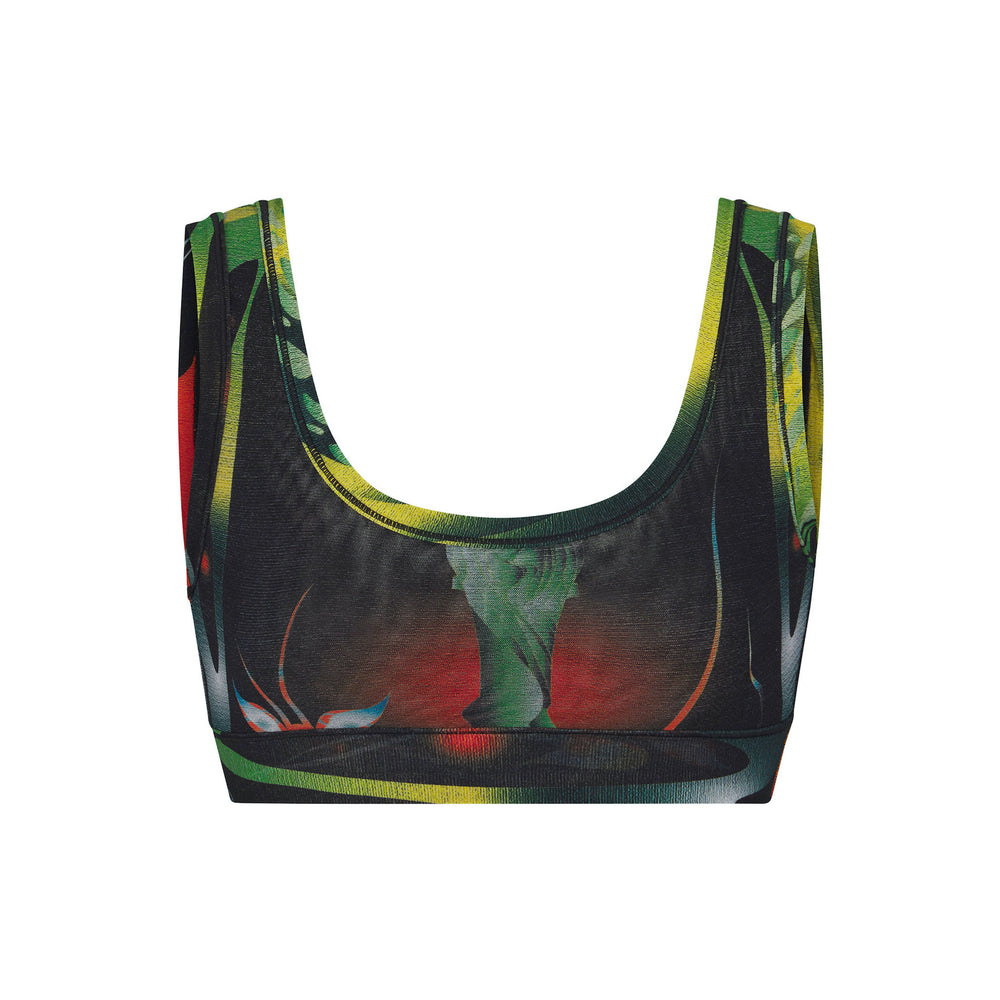 Skims SUMMER MESH SCOOP Bralette Obsidian | 05NULPVRY