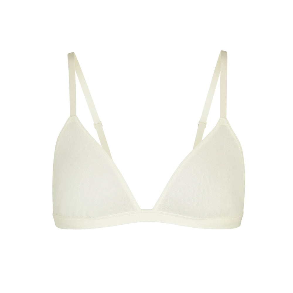 Skims SUMMER MESH TRIANGLE Bralette Wit | 04NCSFXOU