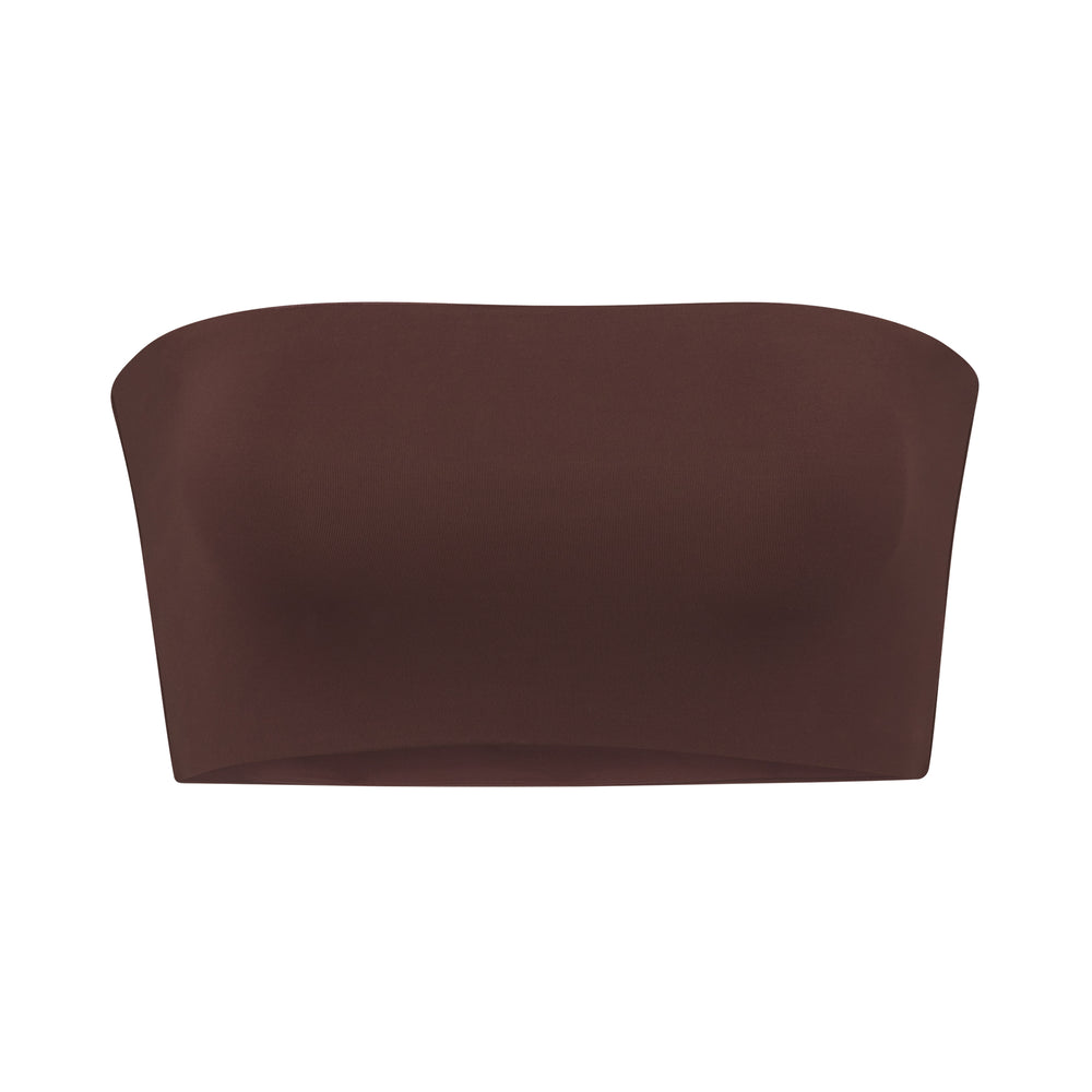 Skims SWIM BANDEAU BIKINI TOP Two Pieces Chocola | 35RLVHNJG