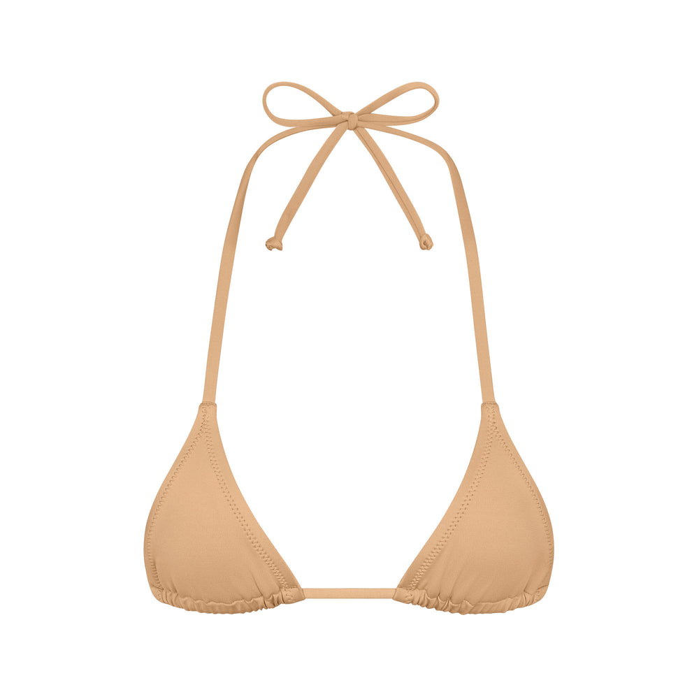 Skims SWIM MICRO TRIANGLE TOP Two Pieces Beige | 75WASHMOB