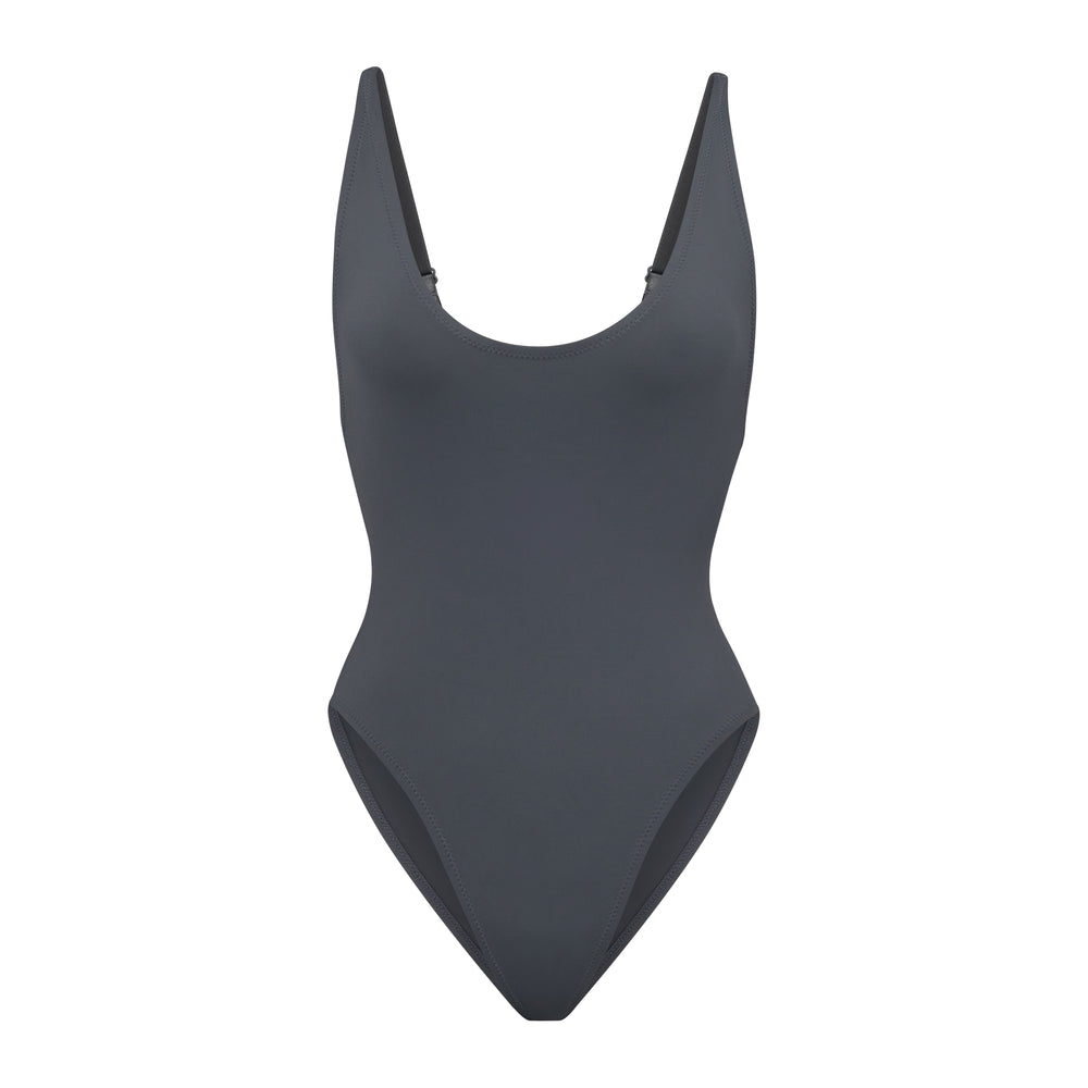 Skims SWIM SCOOP NECK One Piece Diepgrijs | 81DOUVHLG