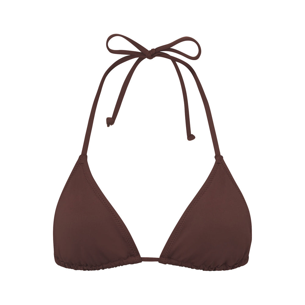 Skims SWIM TRIANGLE TOP Two Pieces Chocola | 26UAPDHCF