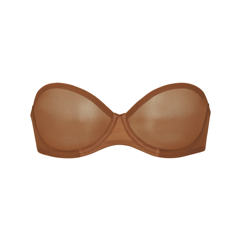 Skims ULTRA FINE MESH Strapless Bra Abrikoos | 36ZTILSYB