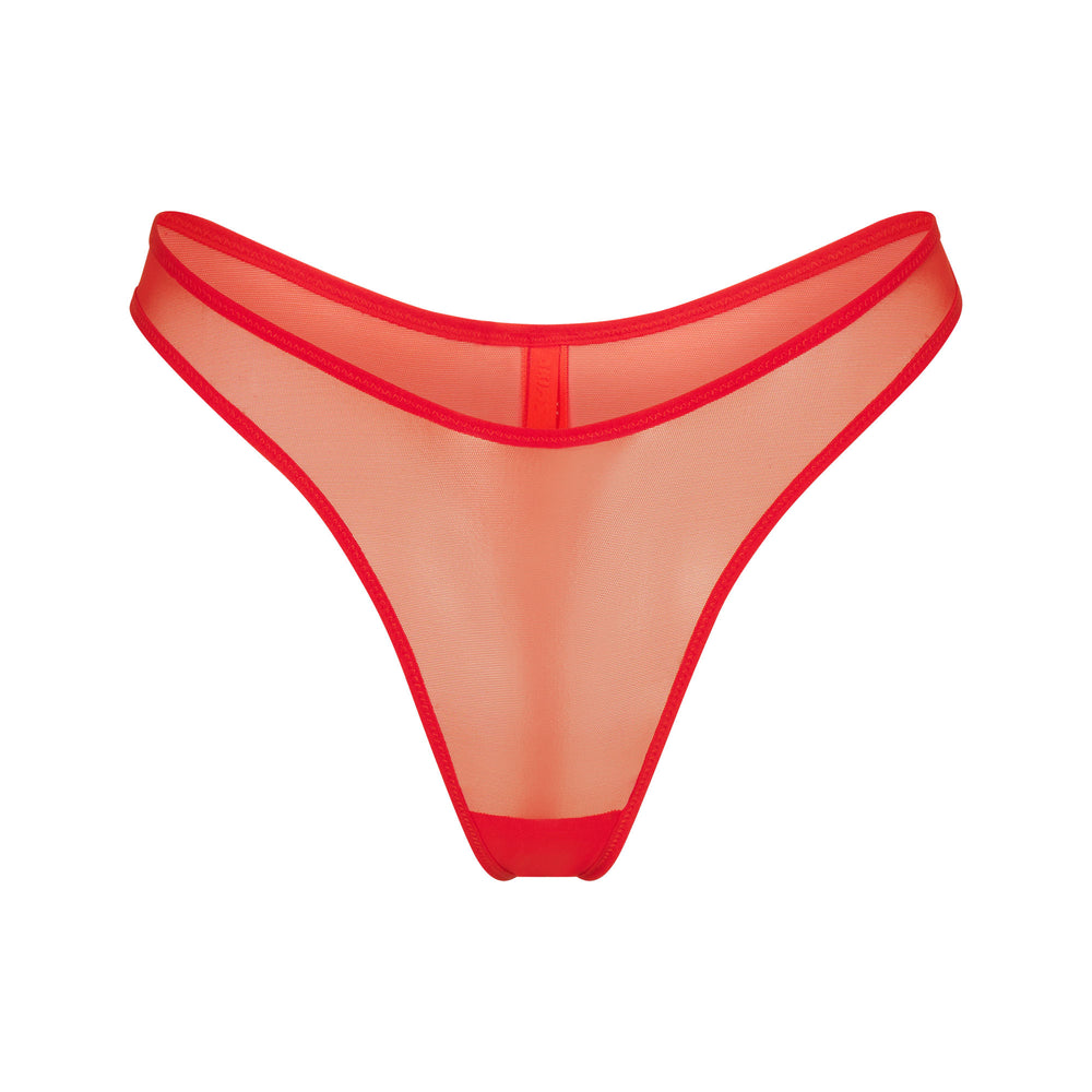 Skims ULTRA FINE MESH Thong Oranje | 08BSQDVRJ